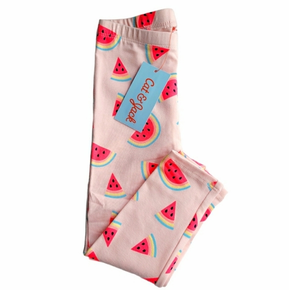 Cat & Jack Toddler Girl Watermelon Leggings - 5T NWT - Picture 1 of 2
